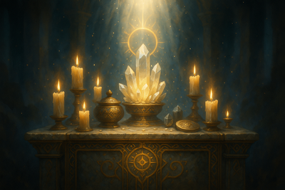 comment bien préparer son autel de divination