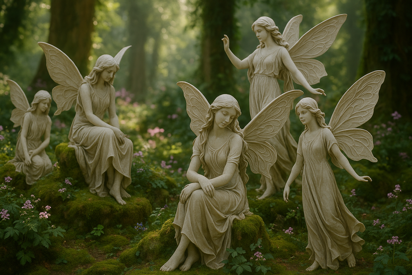 Statuettes féeriques