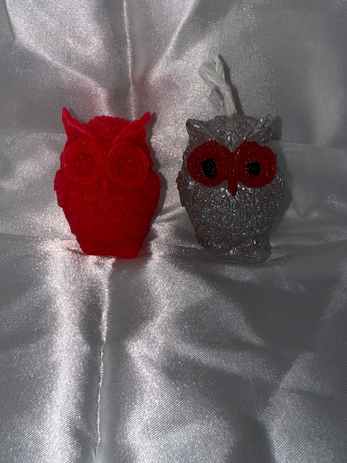 Bougie Hibou Décorative - Cadeau Original et Ambiance Chaleureuse
