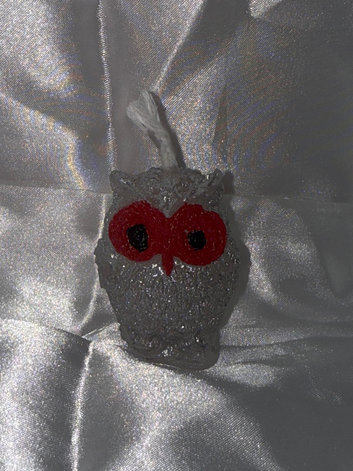 Bougie Hibou Décorative - Cadeau Original et Ambiance Chaleureuse