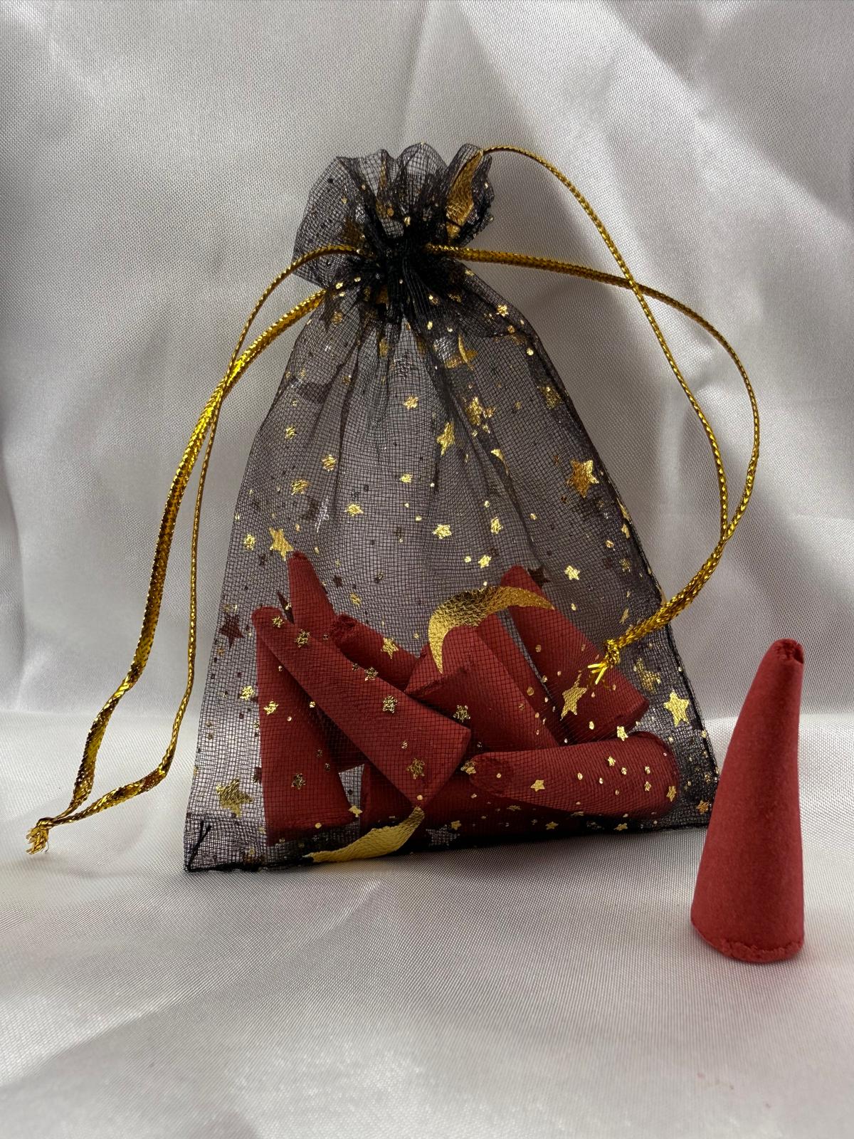 Cône encens sang de dragon - purification protection énergétique rituels ésotériques