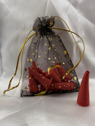 Cône encens sang de dragon - purification protection énergétique rituels ésotériques