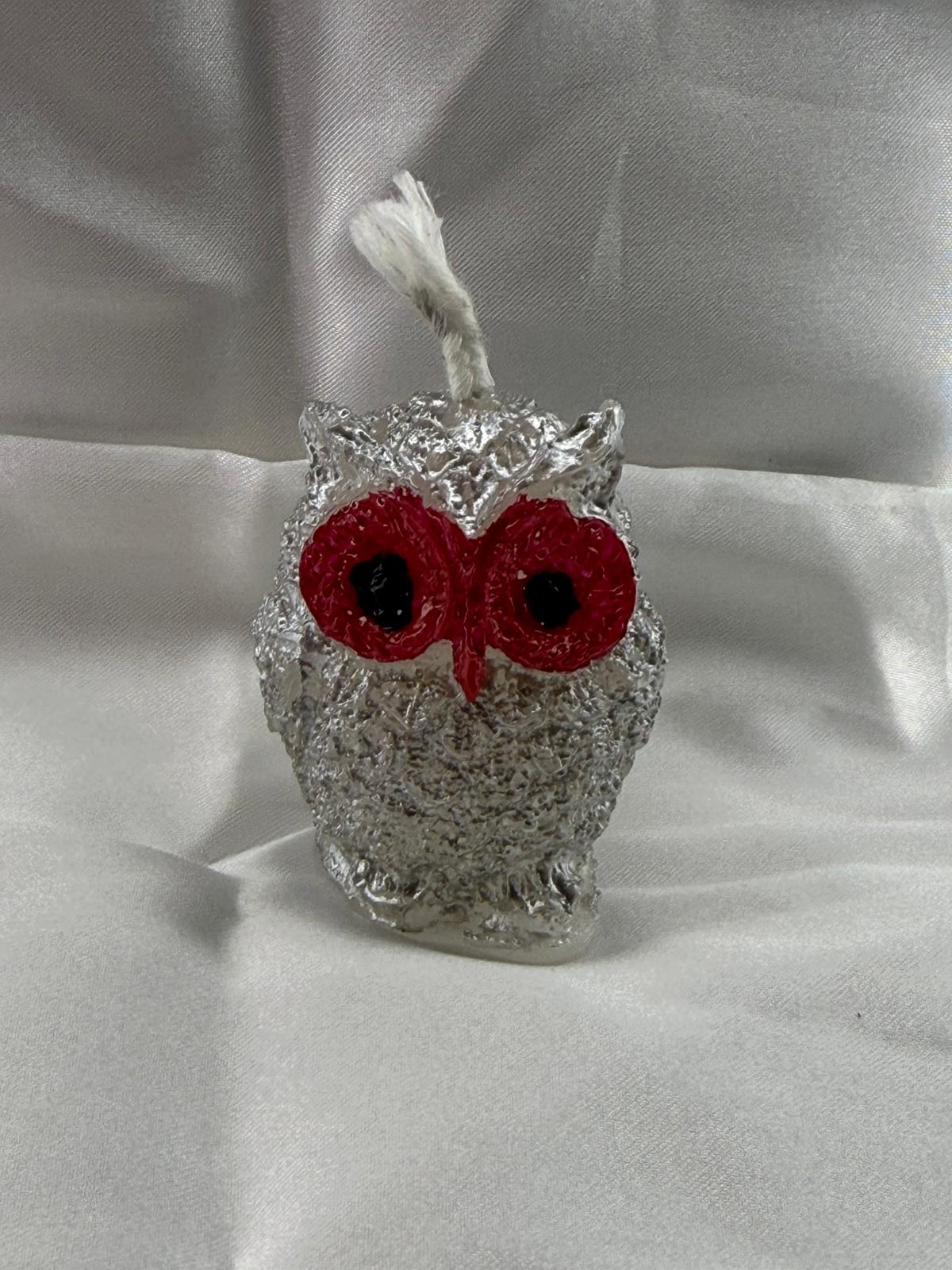 Bougie Hibou Décorative - Cadeau Original et Ambiance Chaleureuse