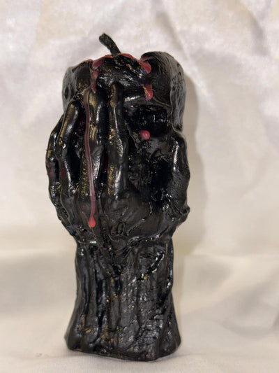 Bougie Noire Sanglante - Décoration Gothique Macabre et Halloween